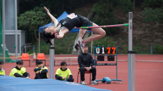 Miss. Fung Wai Yee, 1st in ladies’ high jump